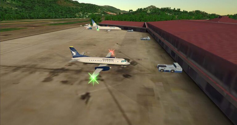 airplane flight simulator