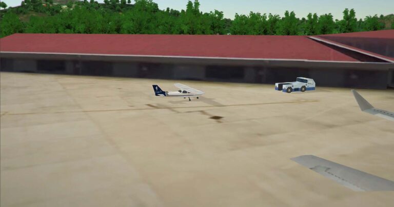 airplane flight simulator