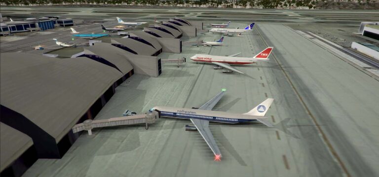 airplane flight simulator