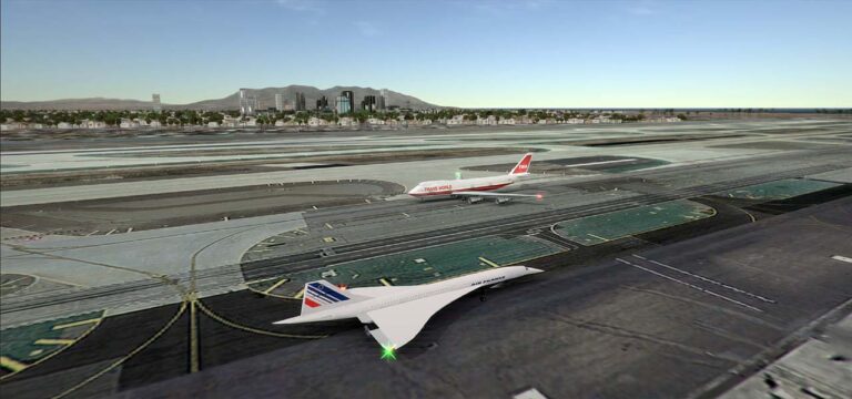 airplane flight simulator