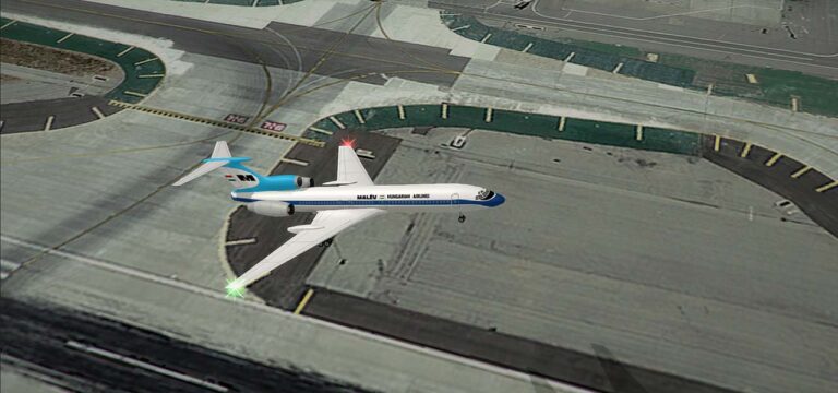 airplane flight simulator