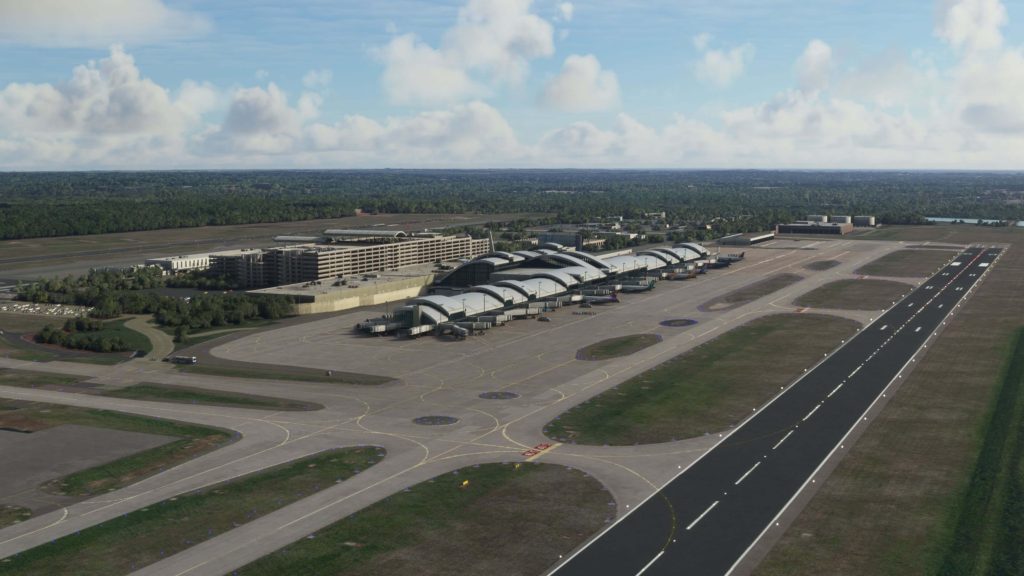 KRDU MSFS scenery