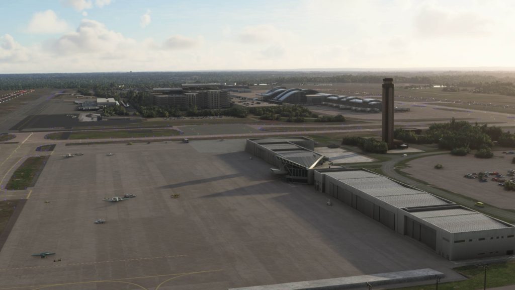 KRDU MSFS scenery