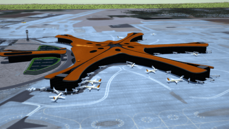 Tower3d airport air traffic control game