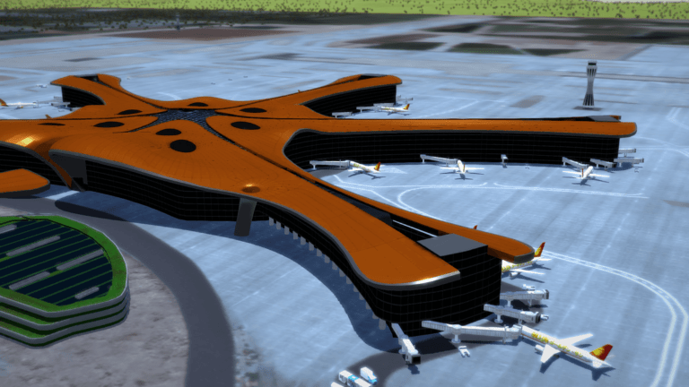 Tower3d airport air traffic control game