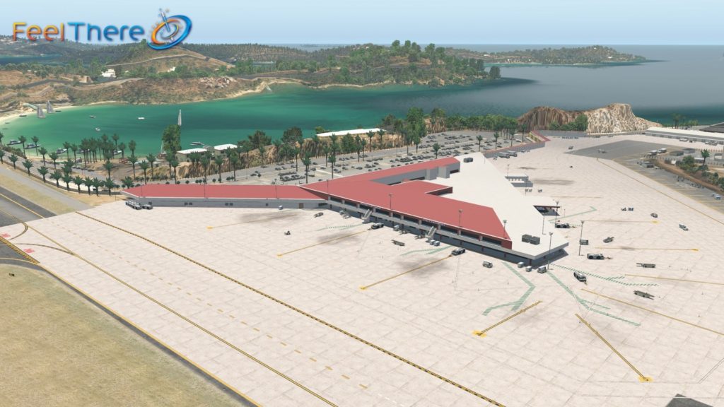 TIST airport for X-plane and the beauty of the Caribbean