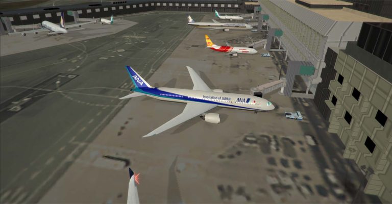 Real Color Singapore Airport Tower3D