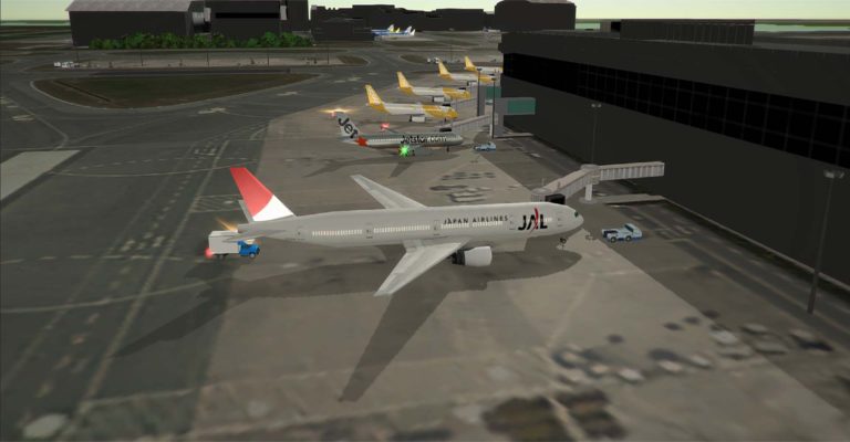 Real Color Singapore Airport Tower3D