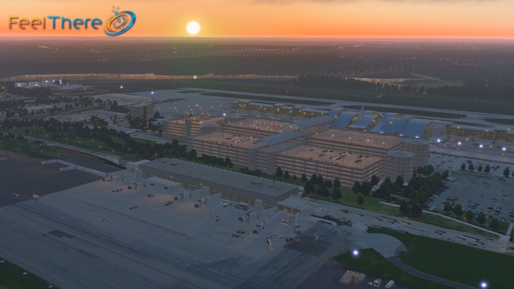 KRDU xplane scenery