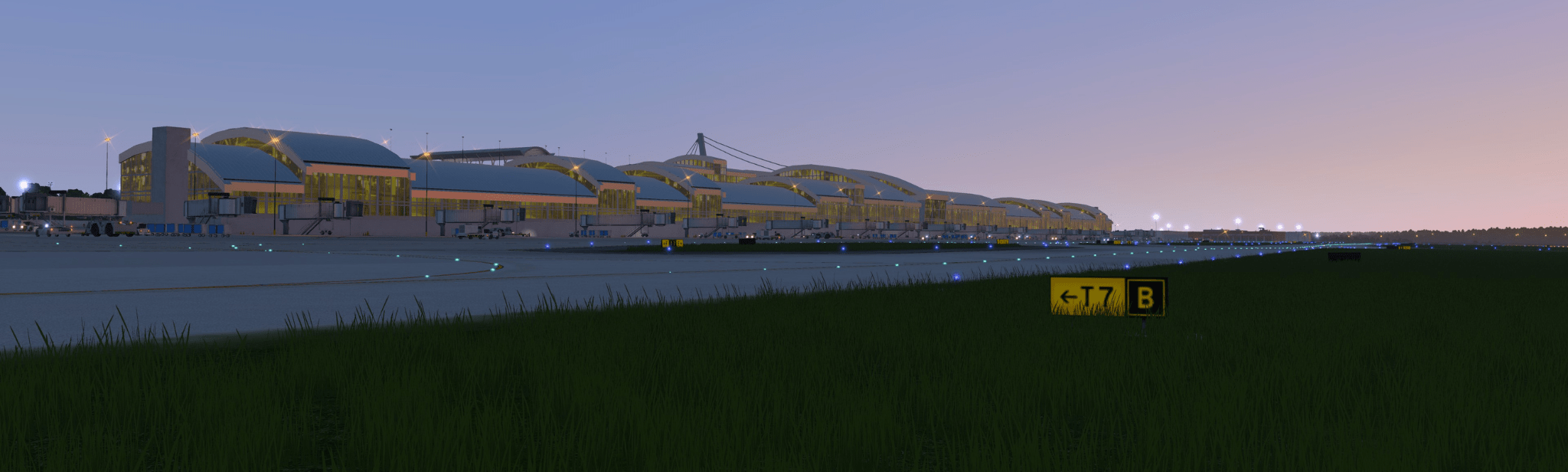 KRDU X-plane scenery main banner