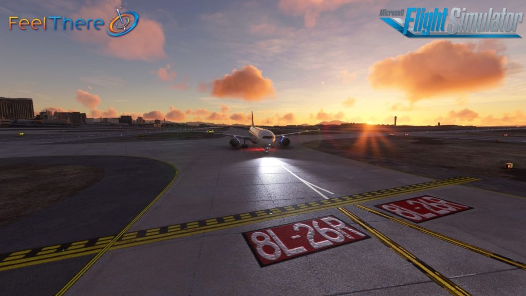 Las Vegas scenery microsoft flight simulator