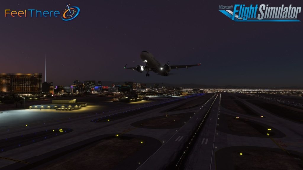 Las Vegas scenery microsoft flight simulator