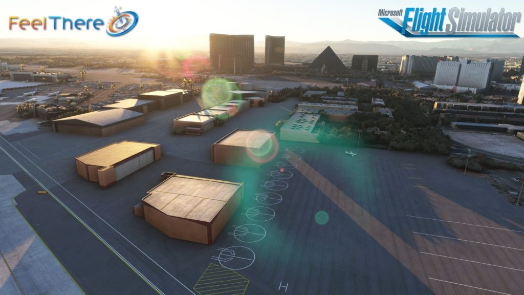 Las Vegas scenery microsoft flight simulator