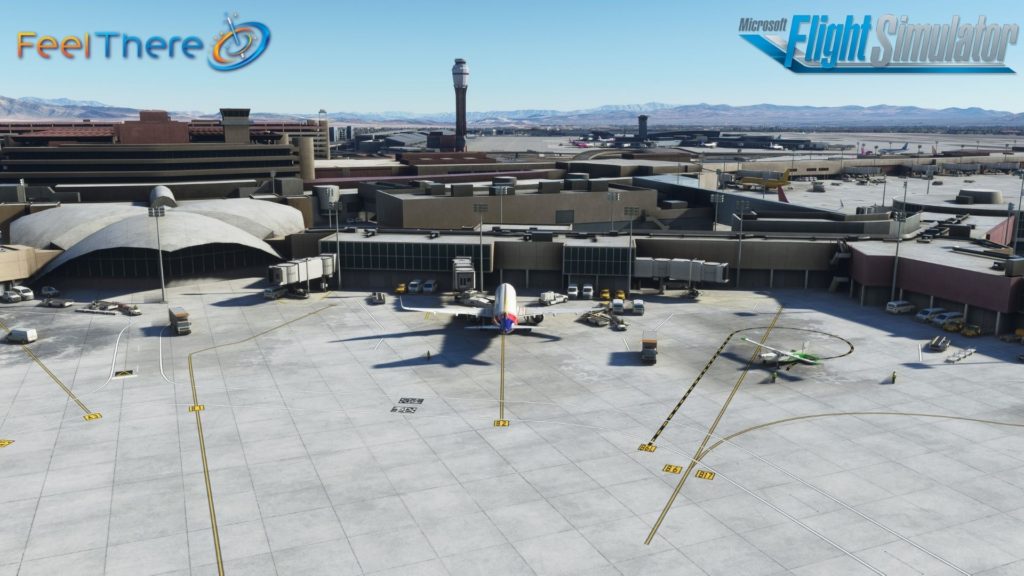 Las Vegas scenery microsoft flight simulator