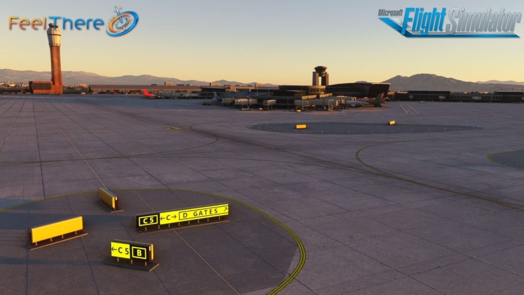 Las Vegas scenery microsoft flight simulator