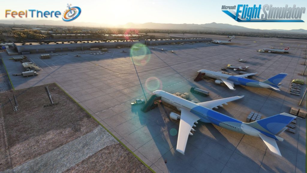 Las Vegas scenery microsoft flight simulator