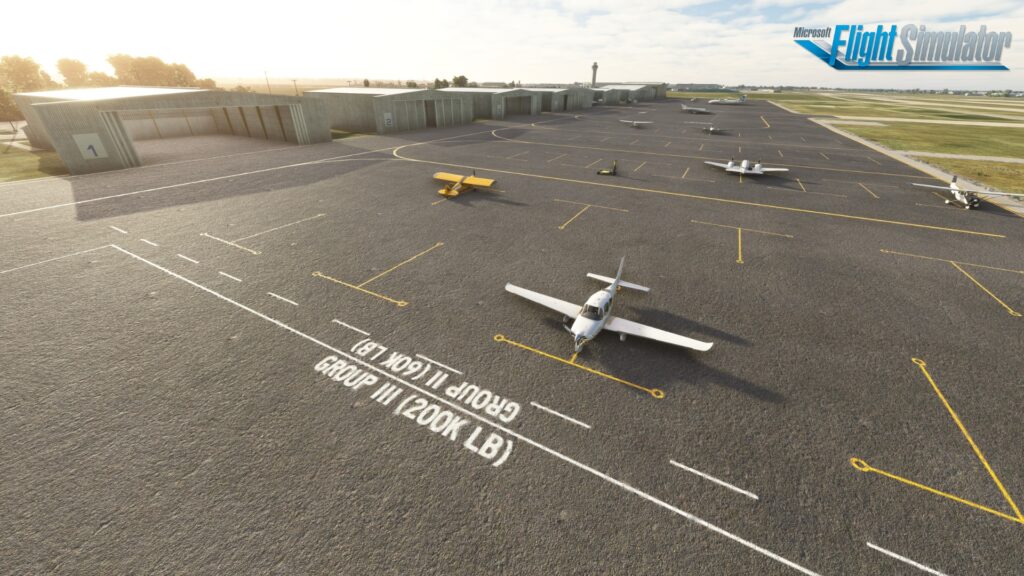 KAUS airport MSFS