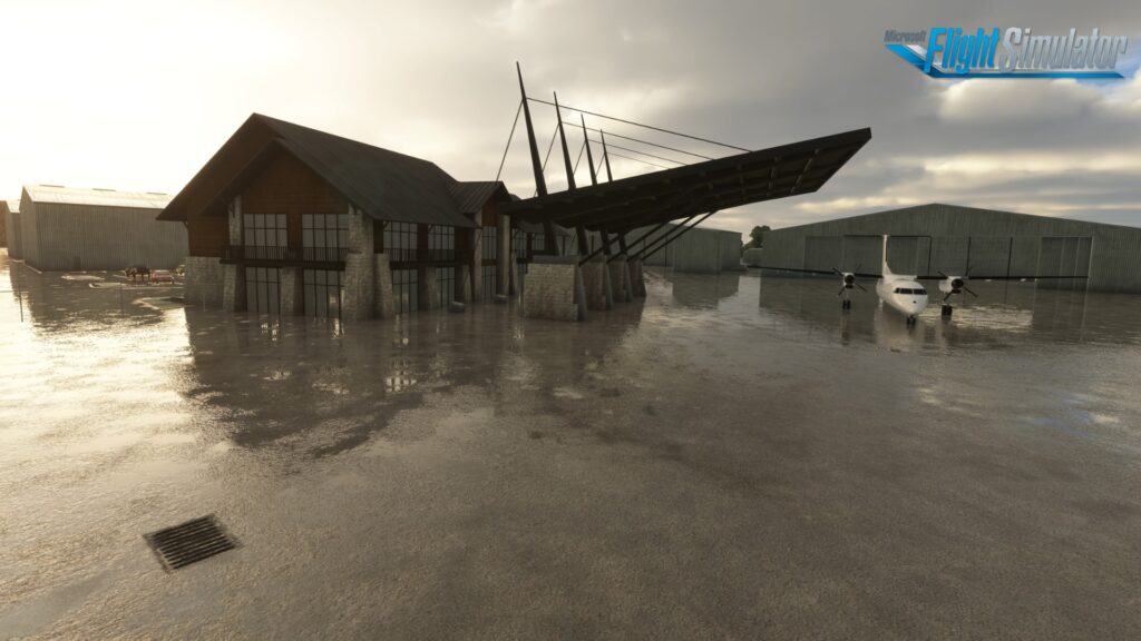 KAUS airport MSFS