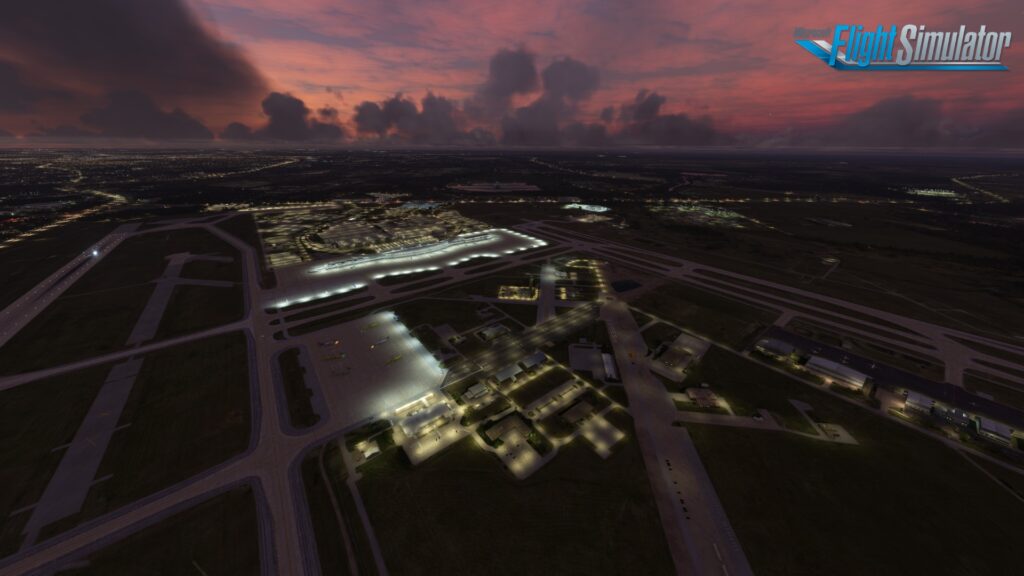 KAUS airport MSFS