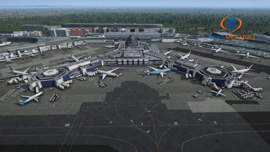 EDDF Airport Tower ATC