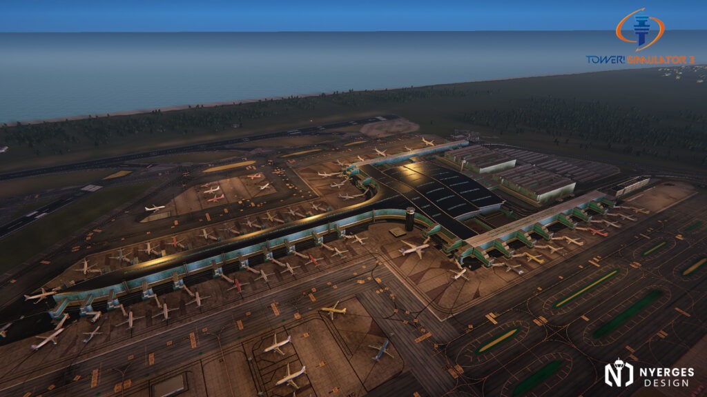 Barcelona airport Tower