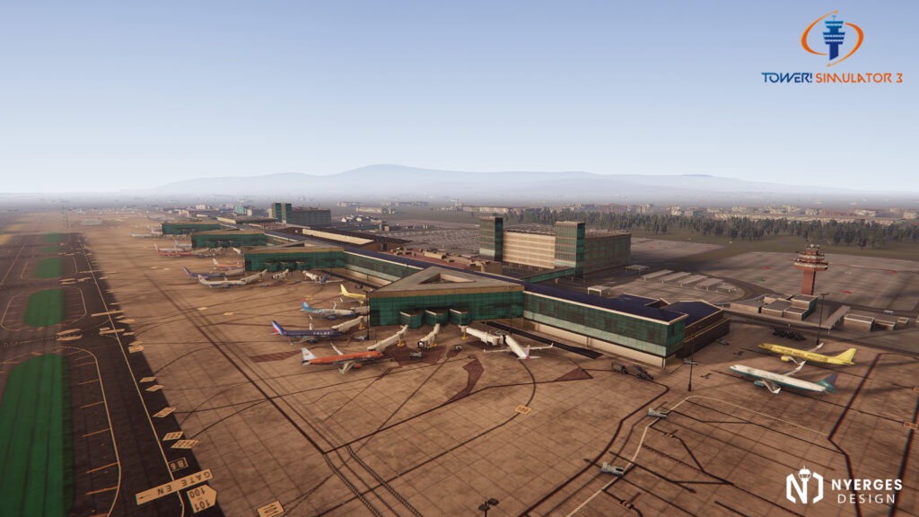 Barcelona airport Tower