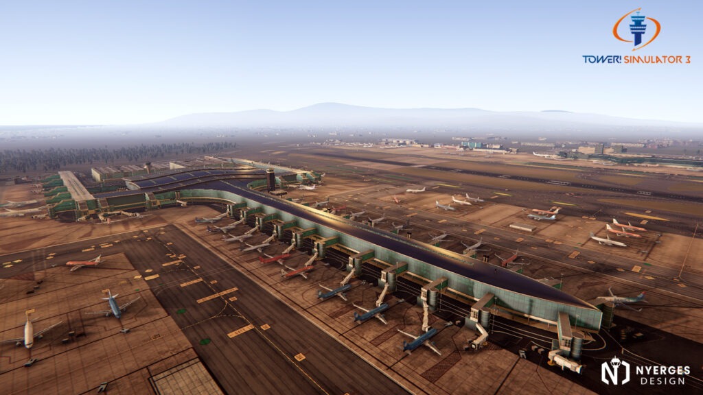 Barcelona airport Tower