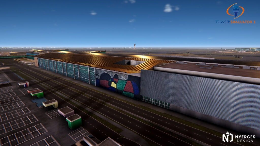 Barcelona airport Tower