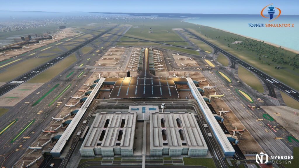 Barcelona airport Tower
