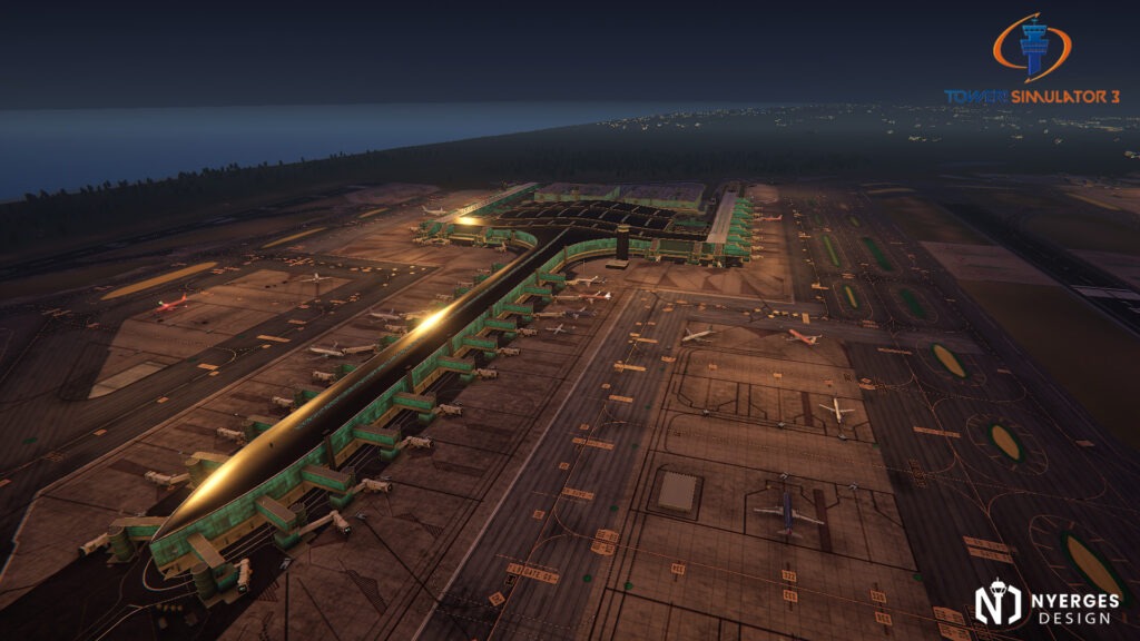 Barcelona airport Tower