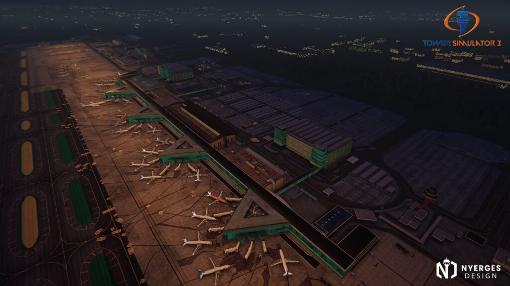 Barcelona airport Tower