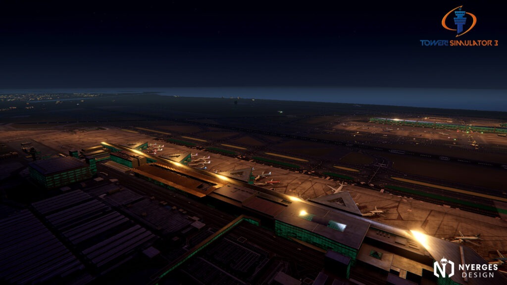 Barcelona airport Tower