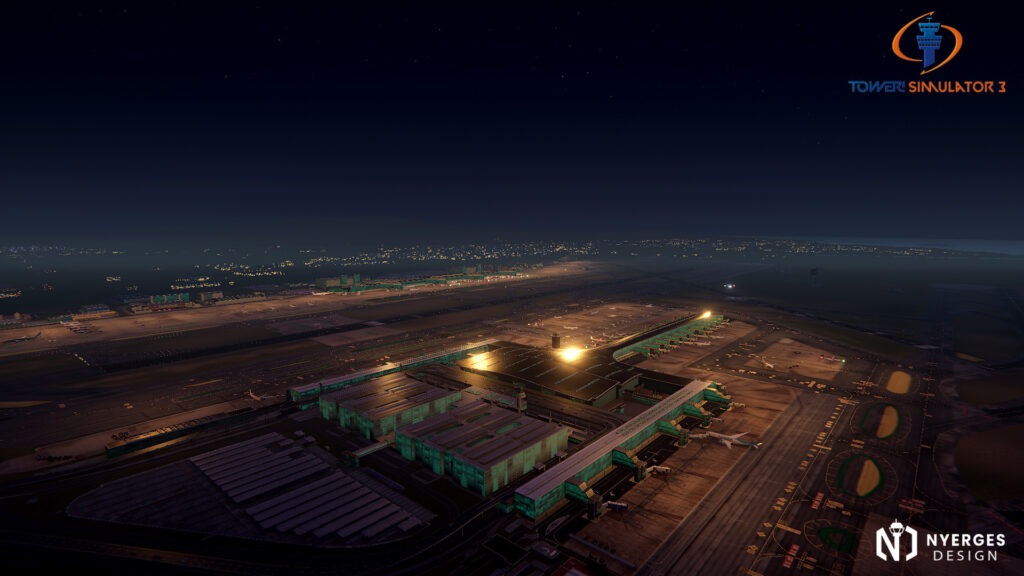 Barcelona airport Tower