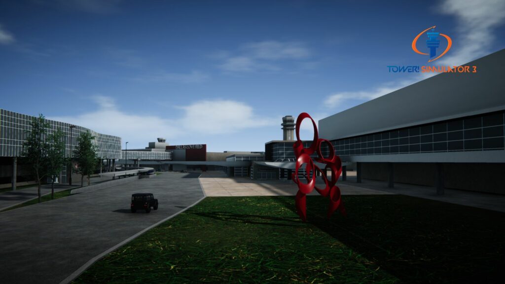 Dallas airport Tower simulator 3